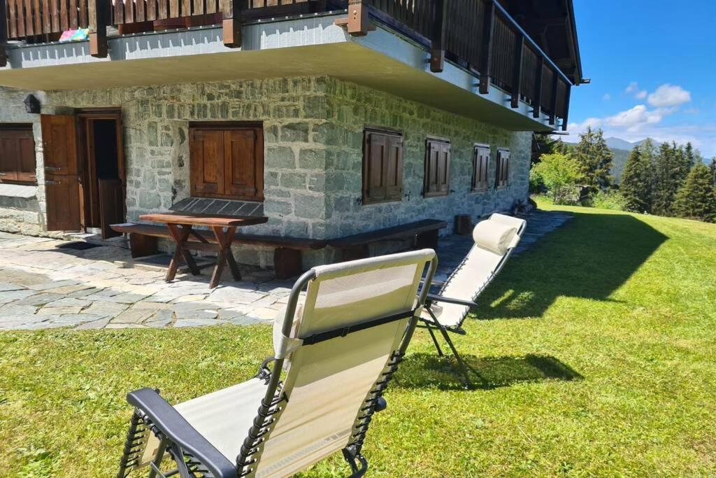 Chalet Wulli In Der Naehe Der Skianlagen Савоньїн Екстер'єр фото