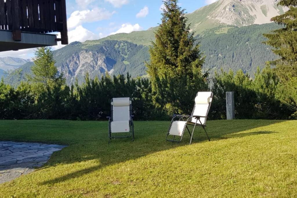 Chalet Wulli In Der Naehe Der Skianlagen Савоньїн Екстер'єр фото