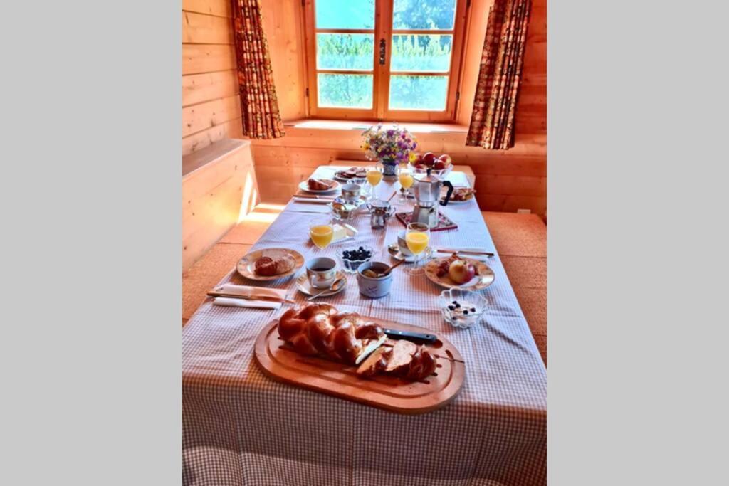 Chalet Wulli In Der Naehe Der Skianlagen Савоньїн Екстер'єр фото