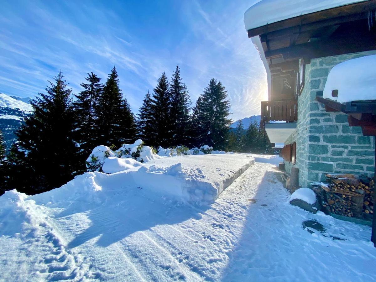 Chalet Wulli In Der Naehe Der Skianlagen Савоньїн Екстер'єр фото